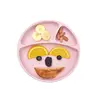 OiOi Porsiyon Vakumlu Mama Tabağı Pinky Pink
