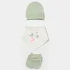 Bibaby Organik Hastane Çıkışı 5li Tiny Birds Ekru - Yeşil