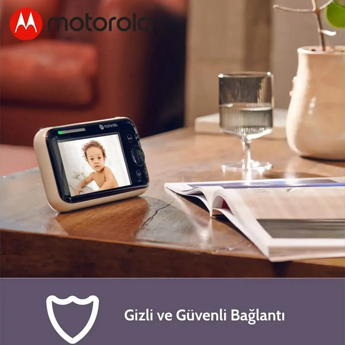 Motorola PİP1510 FHD Wifi  Connect Bebek Kamerası 5 inç LCD