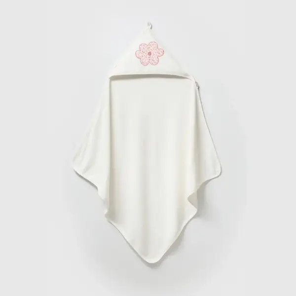 Moi Noi Havlu Nakışlı Tea Mürdüm