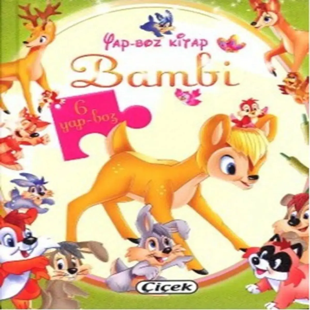 Çiçek Yap-Bozlu Klasik Masallar-Bambi