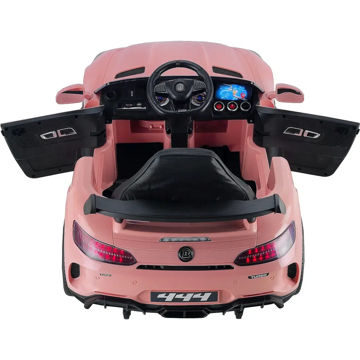 Babyhope 444 GTR Sport Akülü Araba Pembe 12V