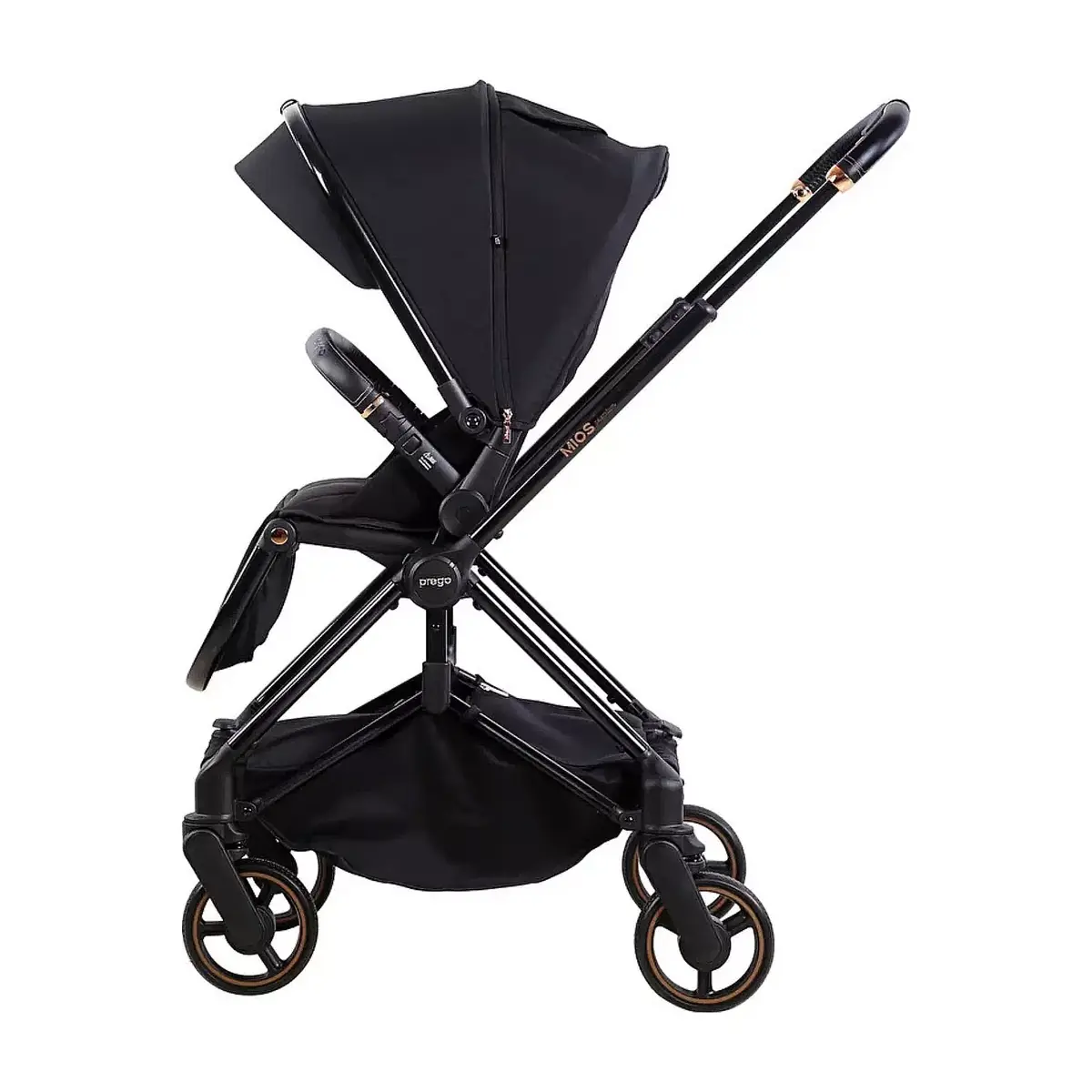 Prego 2415 Mios Premium I-Size Travel Sistem Bebek Arabası Siyah