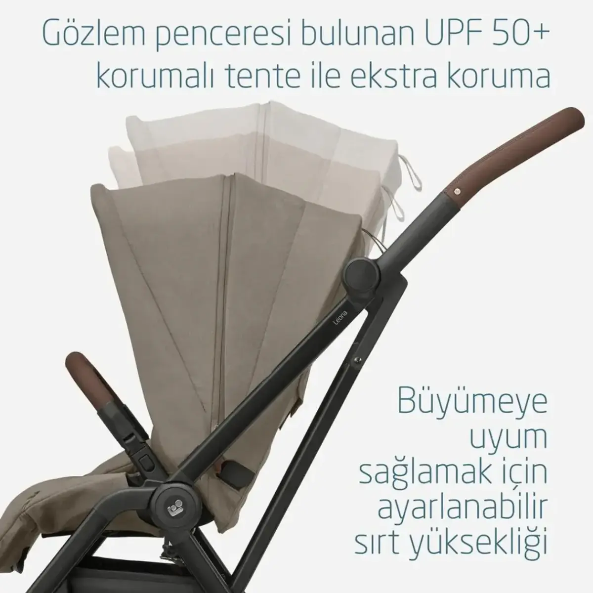 Maxi-Cosi Leona2 Bebek Arabası Twillic Truffle