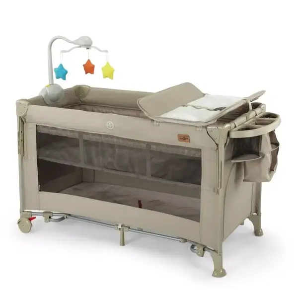 Baby2Go Bony Anne Yanı Oyun Parkı 60x120 cm Bej