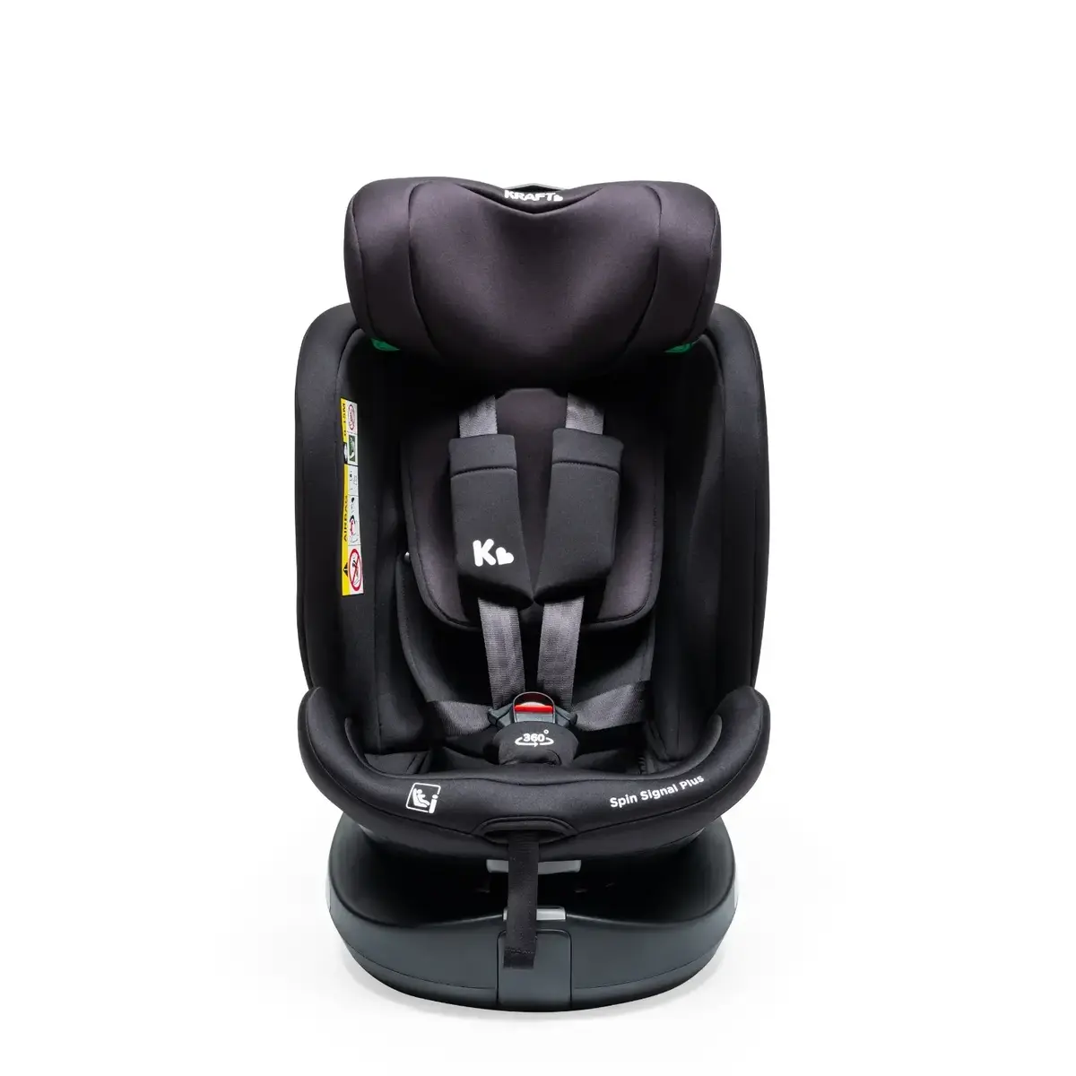 Kraft Spin Signal Plus I-Size Oto Koltuğu 0-36 Kg Black