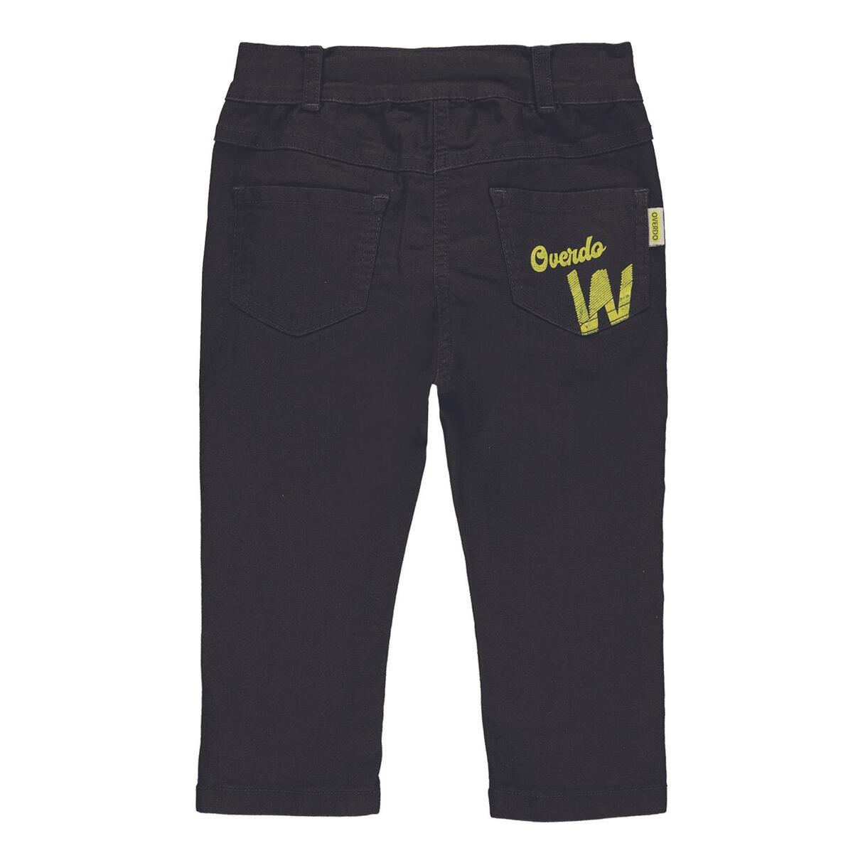 Overdo Pantolon Renkli Baskılı Sarı