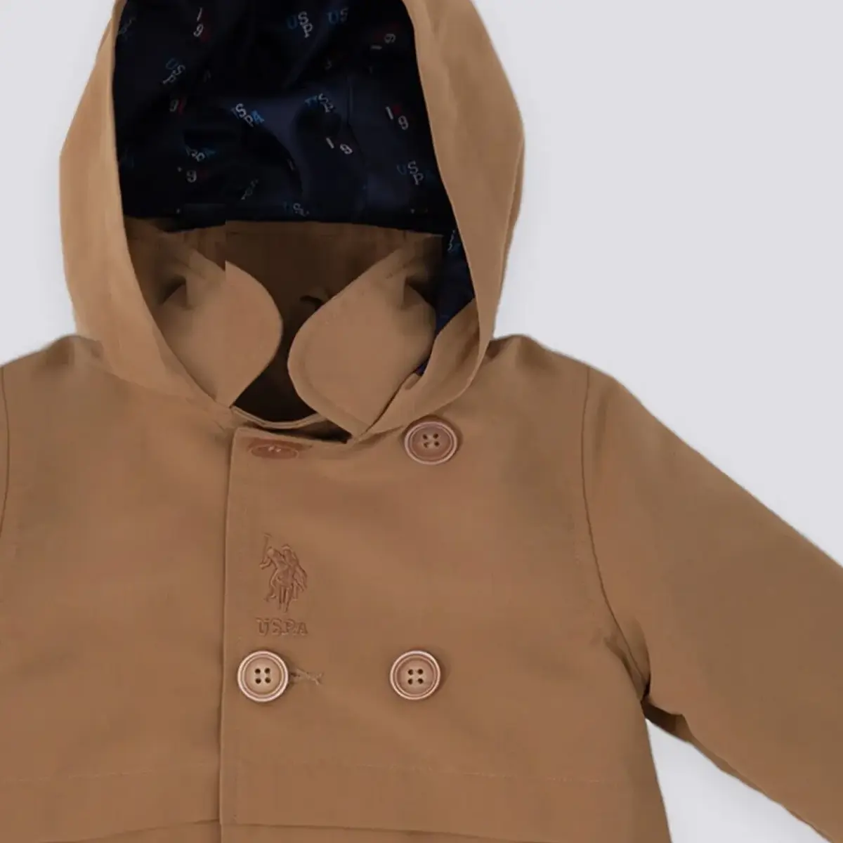U.S. Polo Yağmurluk Camel