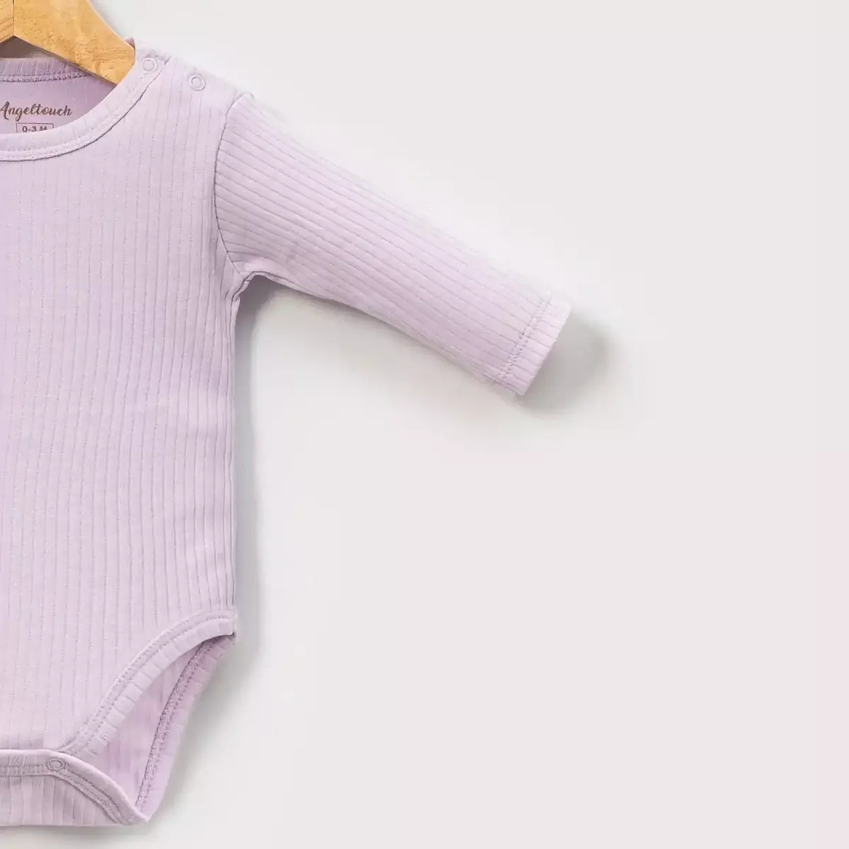 Angeltouch Body Uzun Kol Raporlu Lila