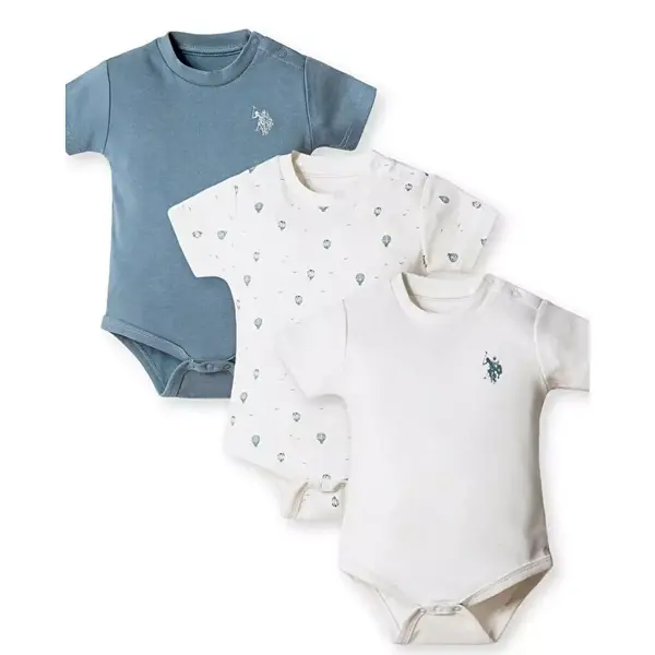 U.S. Polo Body 3lü Beyaz Beyaz