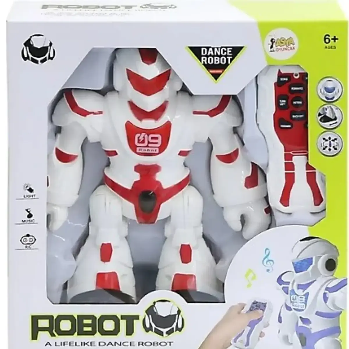 Kumandalı Pilli Robot