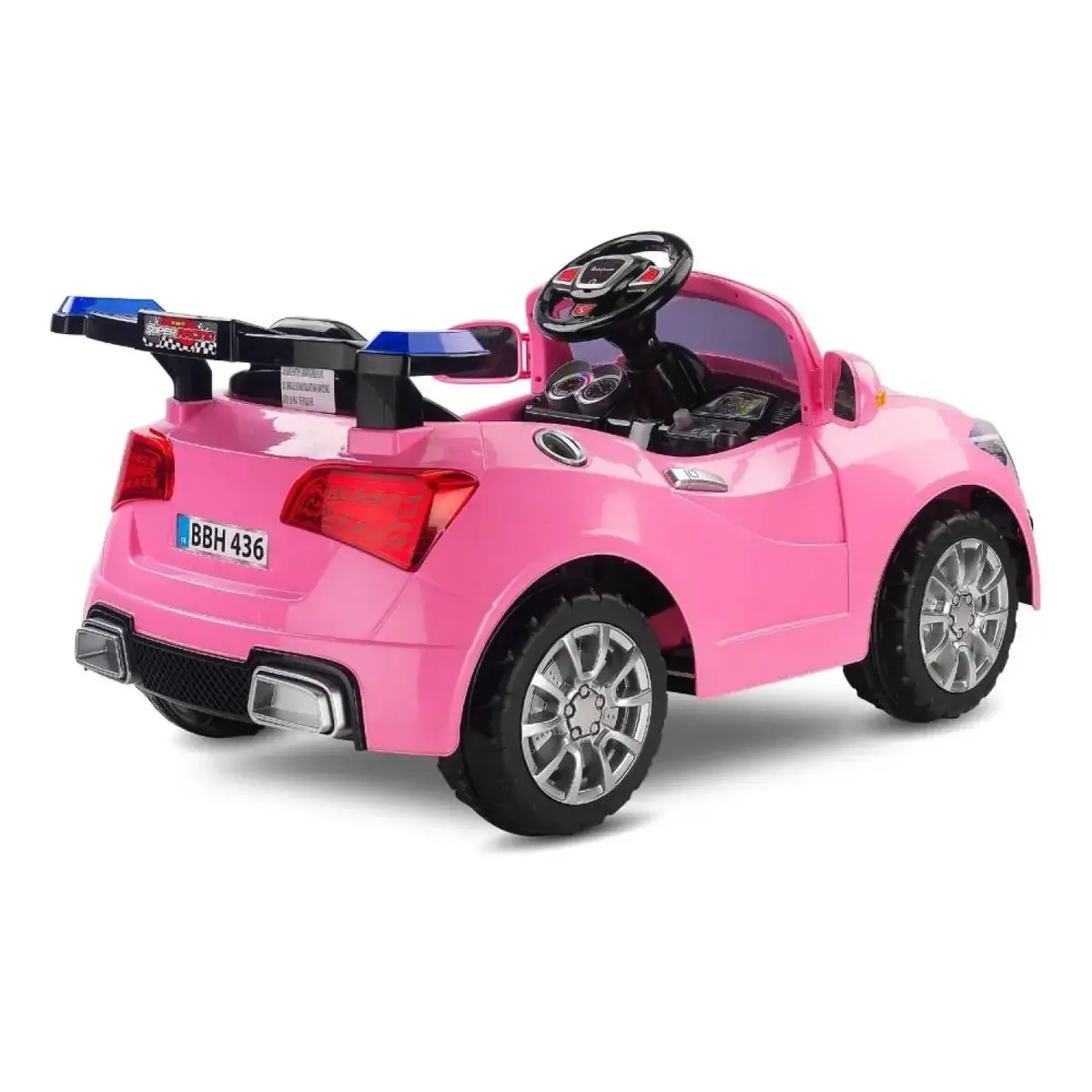 Babyhope 436 Akülü Araba Pembe