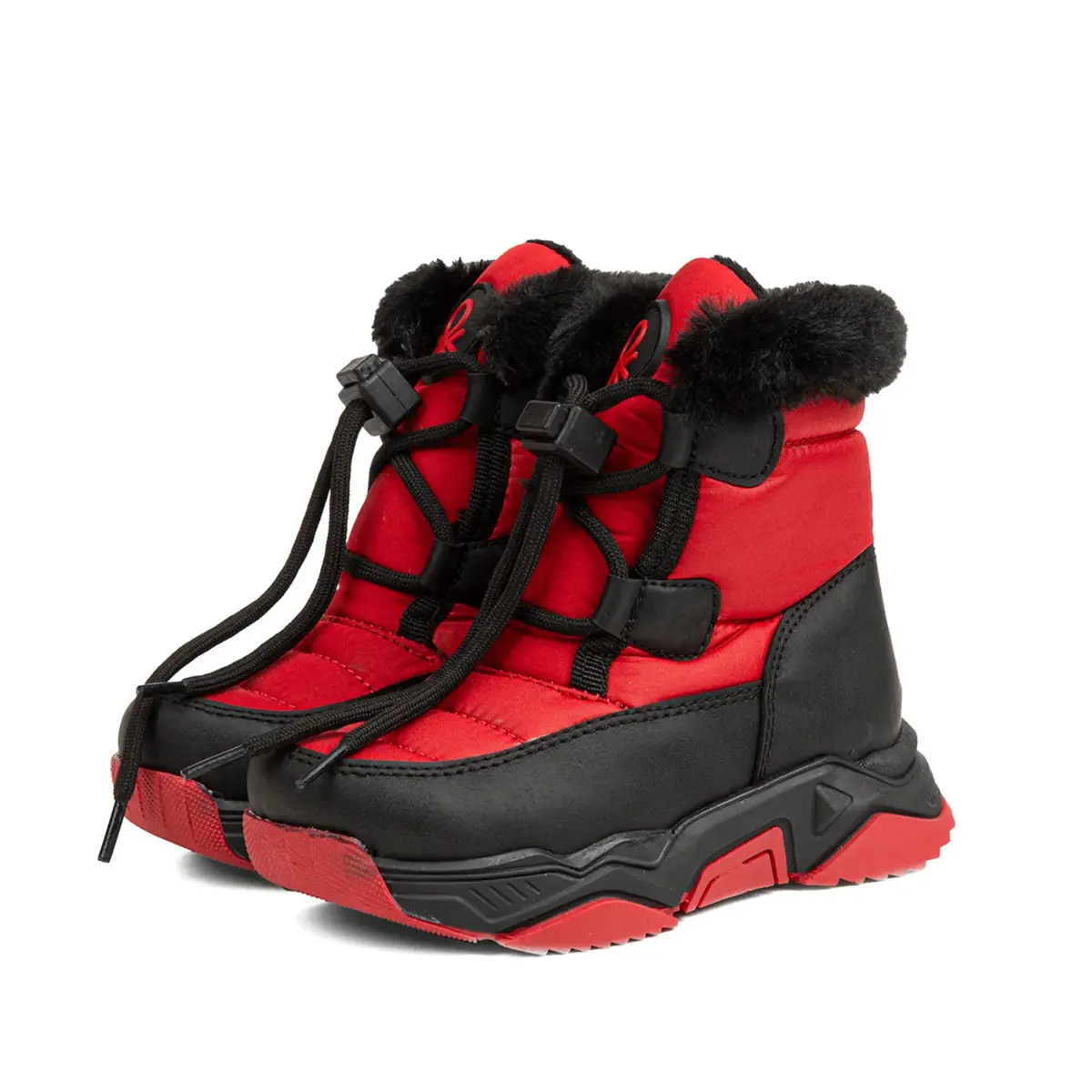 Benetton Ayakkabı Spor Kırmızı - Siyah Benetton Ayakkabı Spor Kırmızı - Siyah