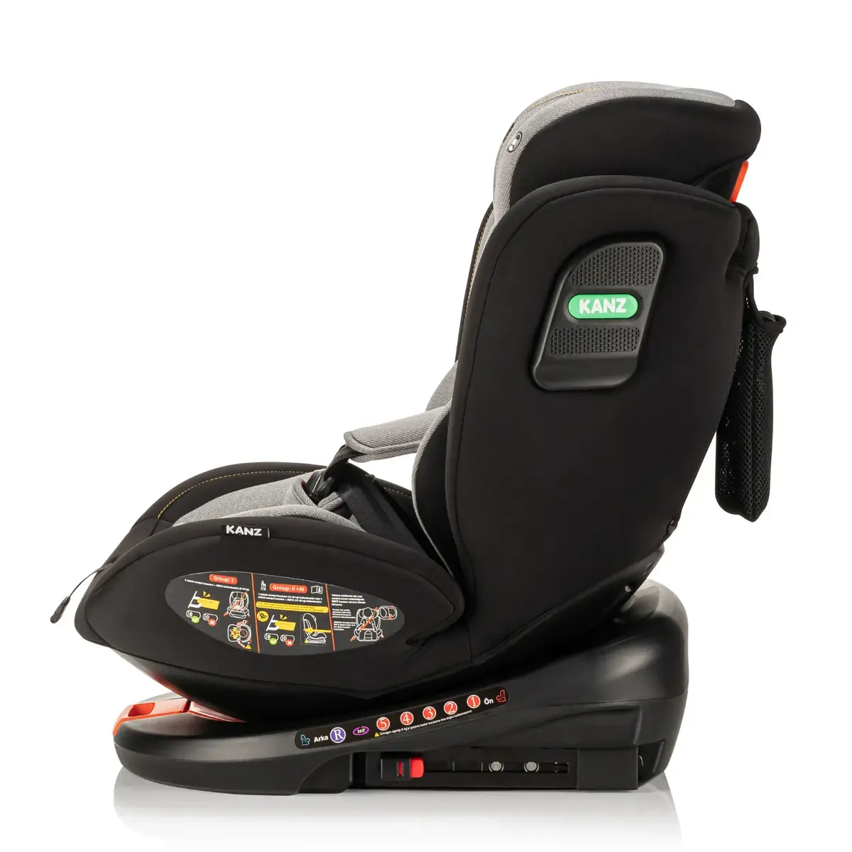 Kanz Comfort Oto Koltuğu 0-36 Kg Siyah