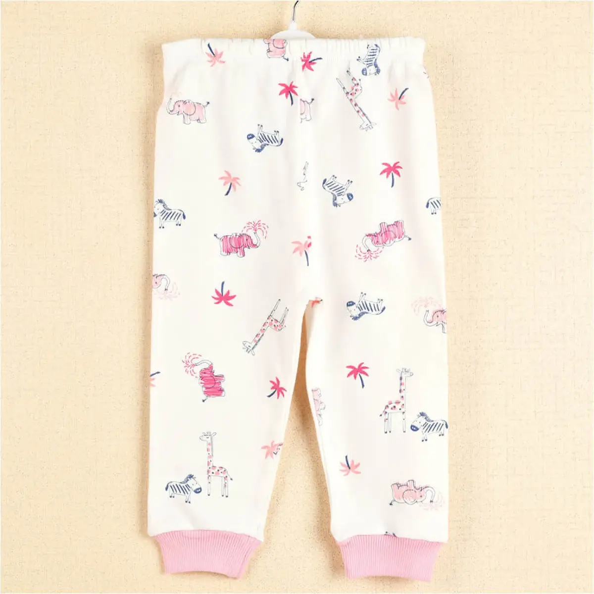 Rany Baby Kids Pijama Takımı Safari Pembe