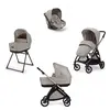 Inglesina Electa+ Bebek Arabası Darwin Recline 4'lü Sistem Battery Beige