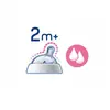 Chicco Natural Feeling Silikon Emzikli PP Biberon Desenli 250 ml 2+ Ay Yeni