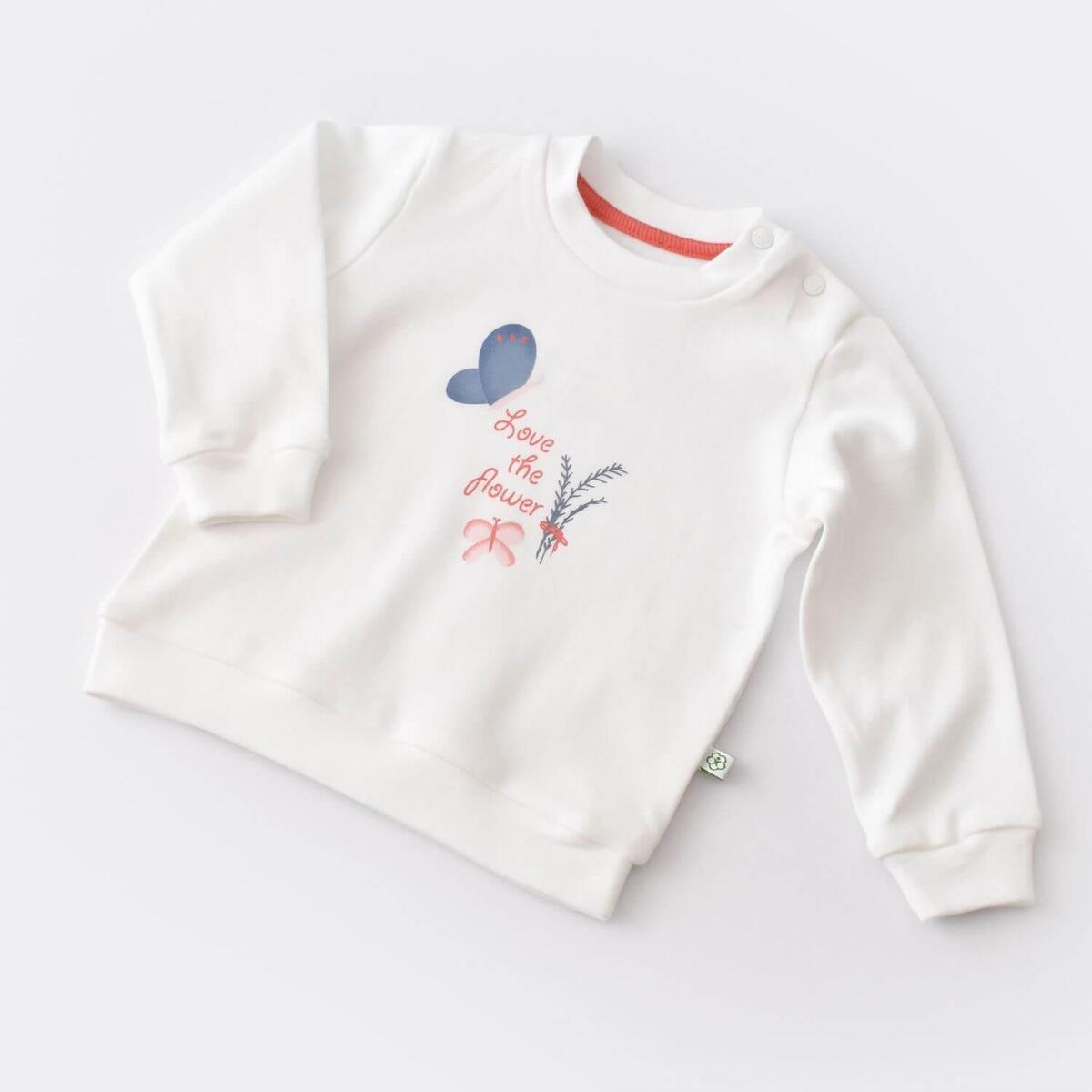 Bibaby Organik 3lü Takım Wild Flowers Coral