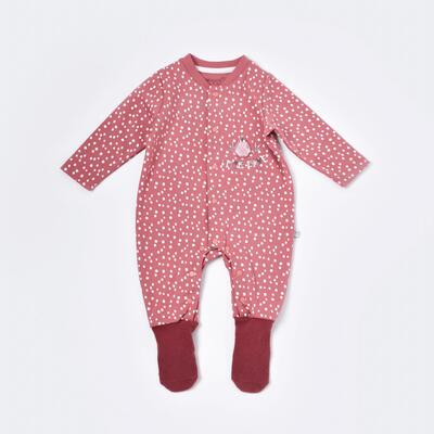 Bibaby Organik Tulum Çoraptolon Little Love Rose Dry