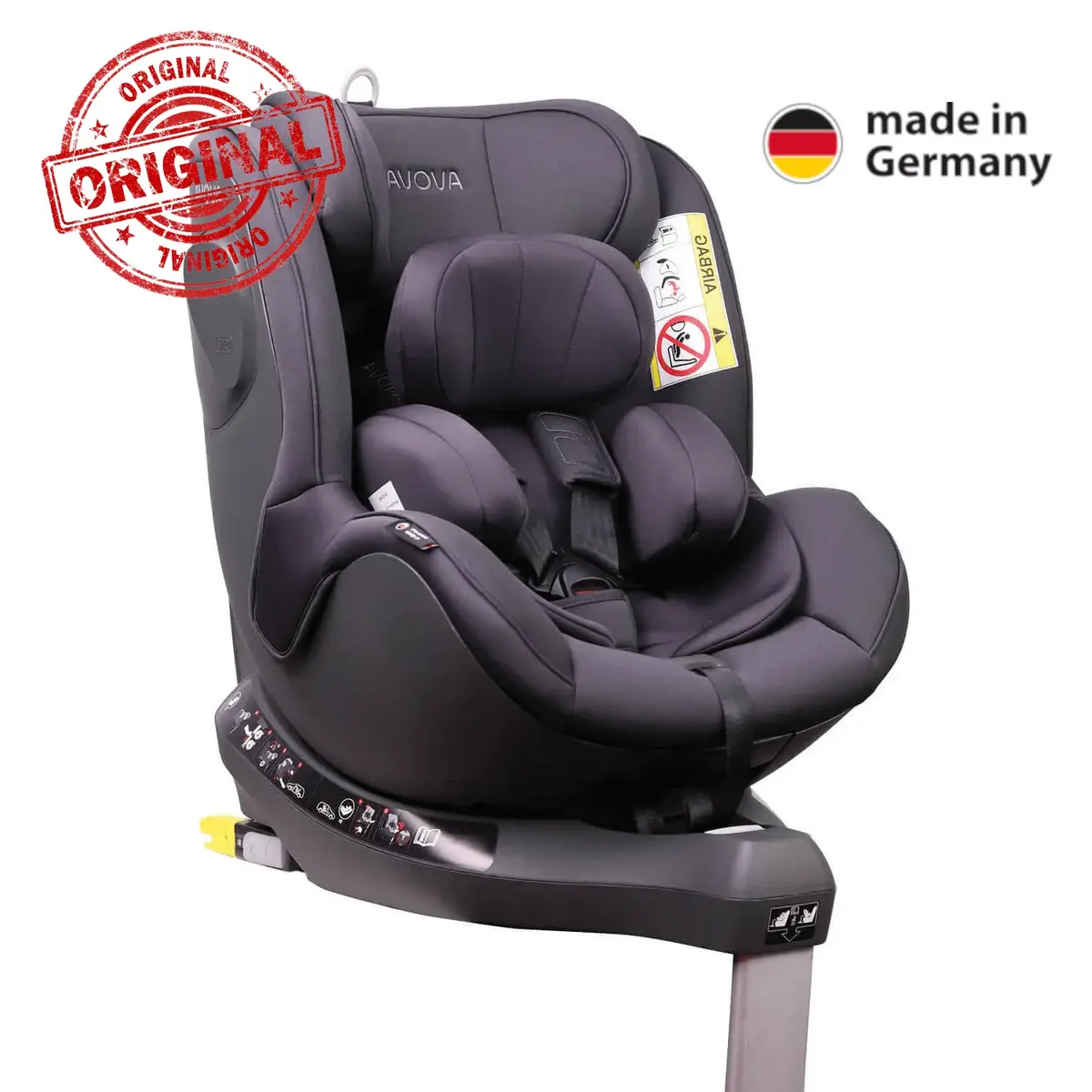 Avova Sperber Fix I-Size Oto Koltuğu 0-18 Kg Koala Grey