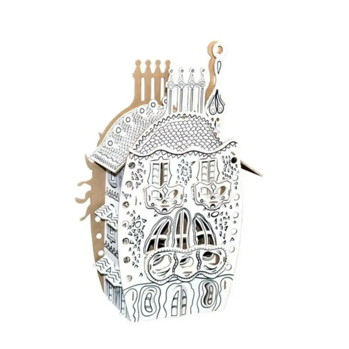 Todo 3D Boyanabiliir Güneş Sahili Evi