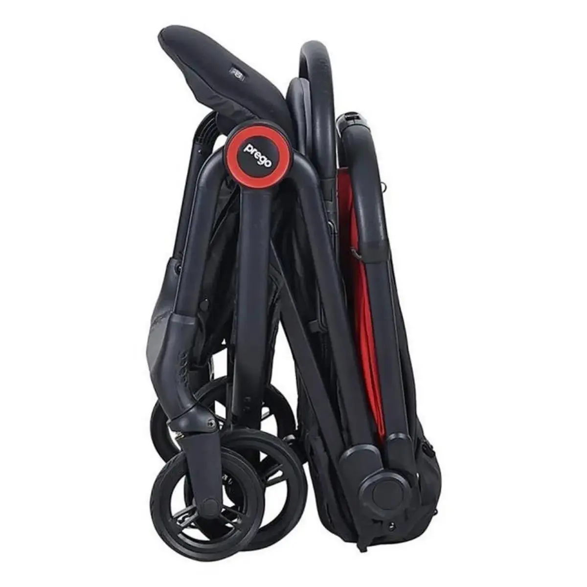 Prego 2228 Easy Fold Kabin Bebek Arabası Kırmızı