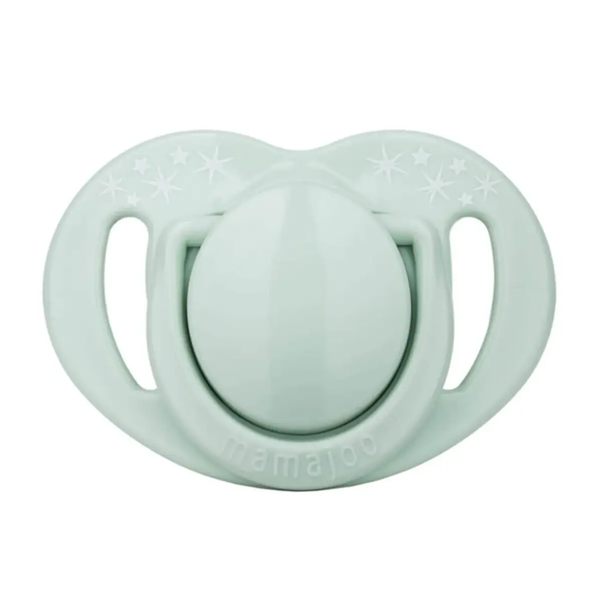 Mamajoo Silikon Emzik 2li & Sterilizasyon Saklama Kutusu 12+ Ay Powder Green