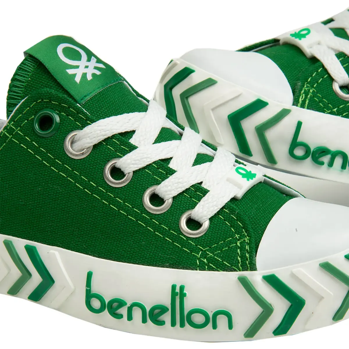 Benetton Ayakkabı Spor Filet Yeşil