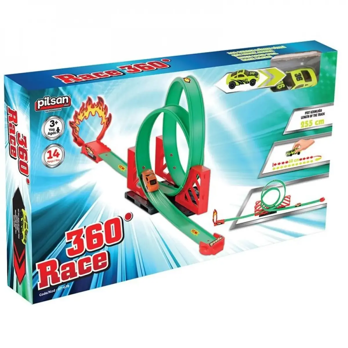 Pilsan Race 360 Yarış Pisti Yeşil 