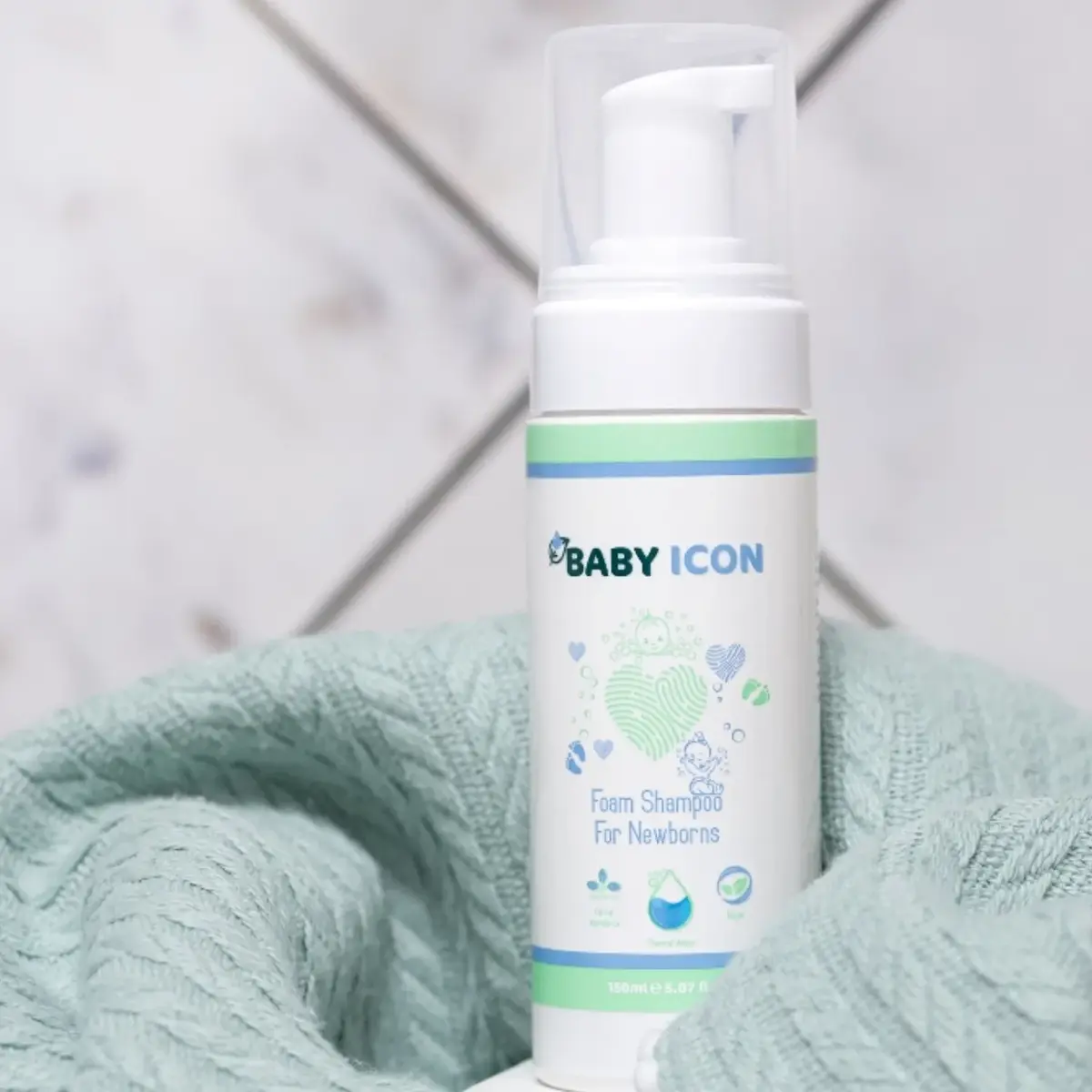 Baby İcon Yeni Doğan Konak Önleyici Köpük Şampuan 150 ml