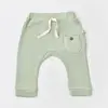 Bibaby Organik Pantolon Patiksiz Soft Modal Yeşil