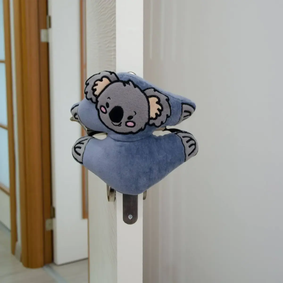 Sevi Bebe Sevimli Kapı Durdurucu Gri Koala