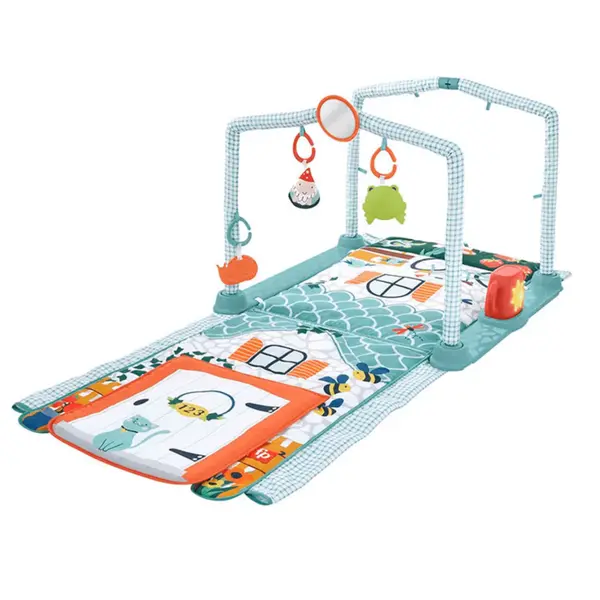 Fisher Price Neşeli Hayvanlar 3'ü 1 Arada Jimnastik Merkezi