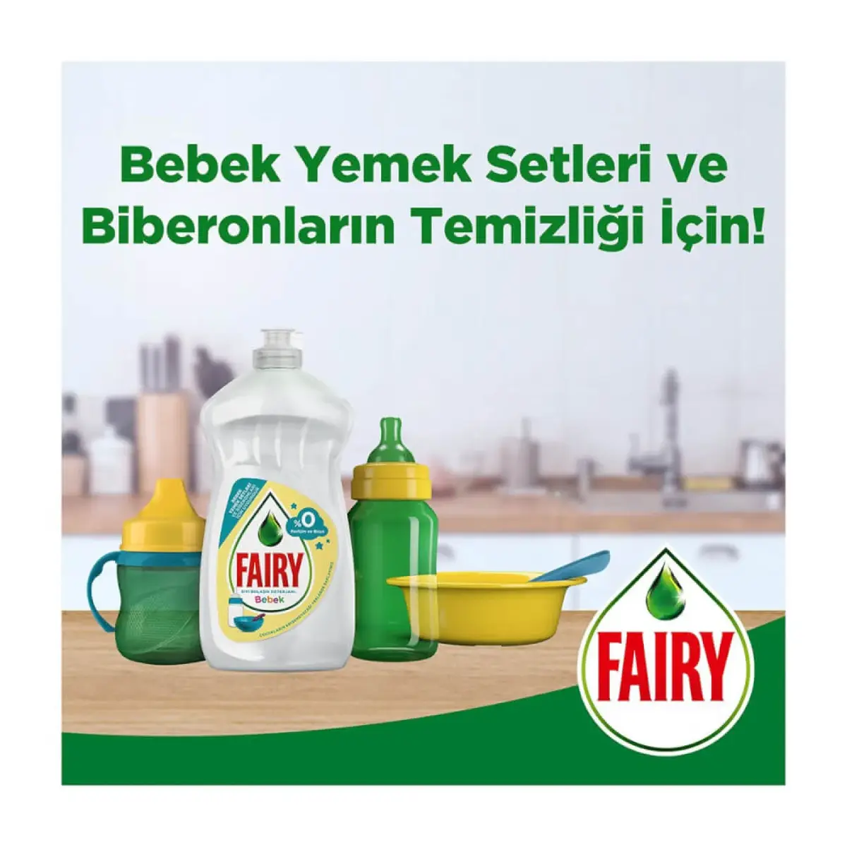 Fairy Bebekler İçin Elde Yıkama Bulaşık Deterjanı 500 ml