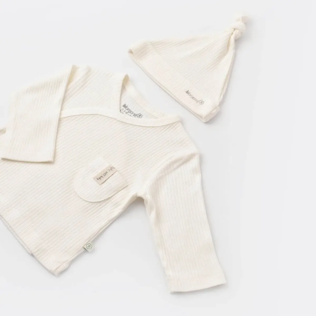 Bibaby Organik Zıbın 3lü Soft Modal Ekru