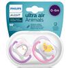 Philips Avent SCF080/06 Ultra Air Silikon Emzik 0-6 Ay Kız