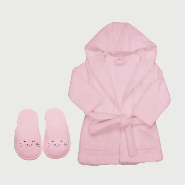 Luluco Bornoz Sweet Rabbit Pembe