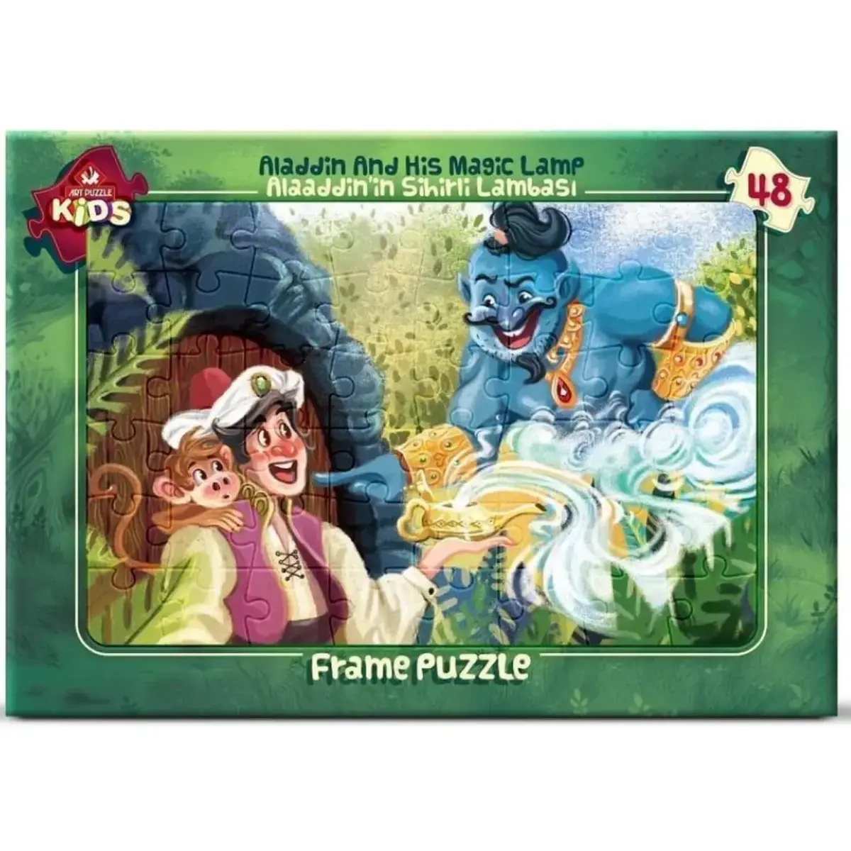 Art Çocuk Puzzle Alaaddin'in Sihirli Lambası 48 Parça