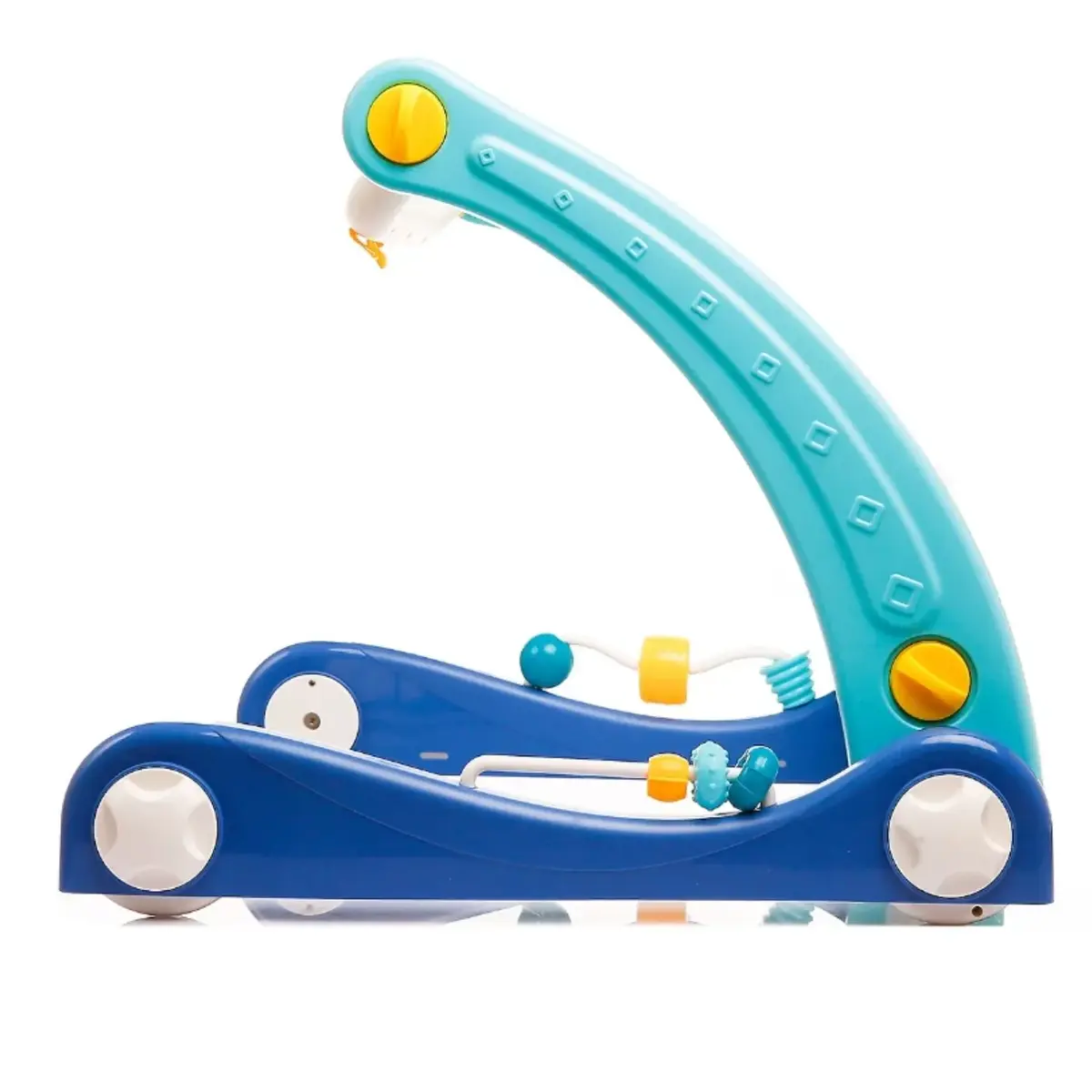 Babycim 2'si Bir Arada Aktivite Halısı&İlk Adım Arabası Mavi