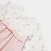 Bibaby Organik Elbise The Flowers Ekru - Pembe