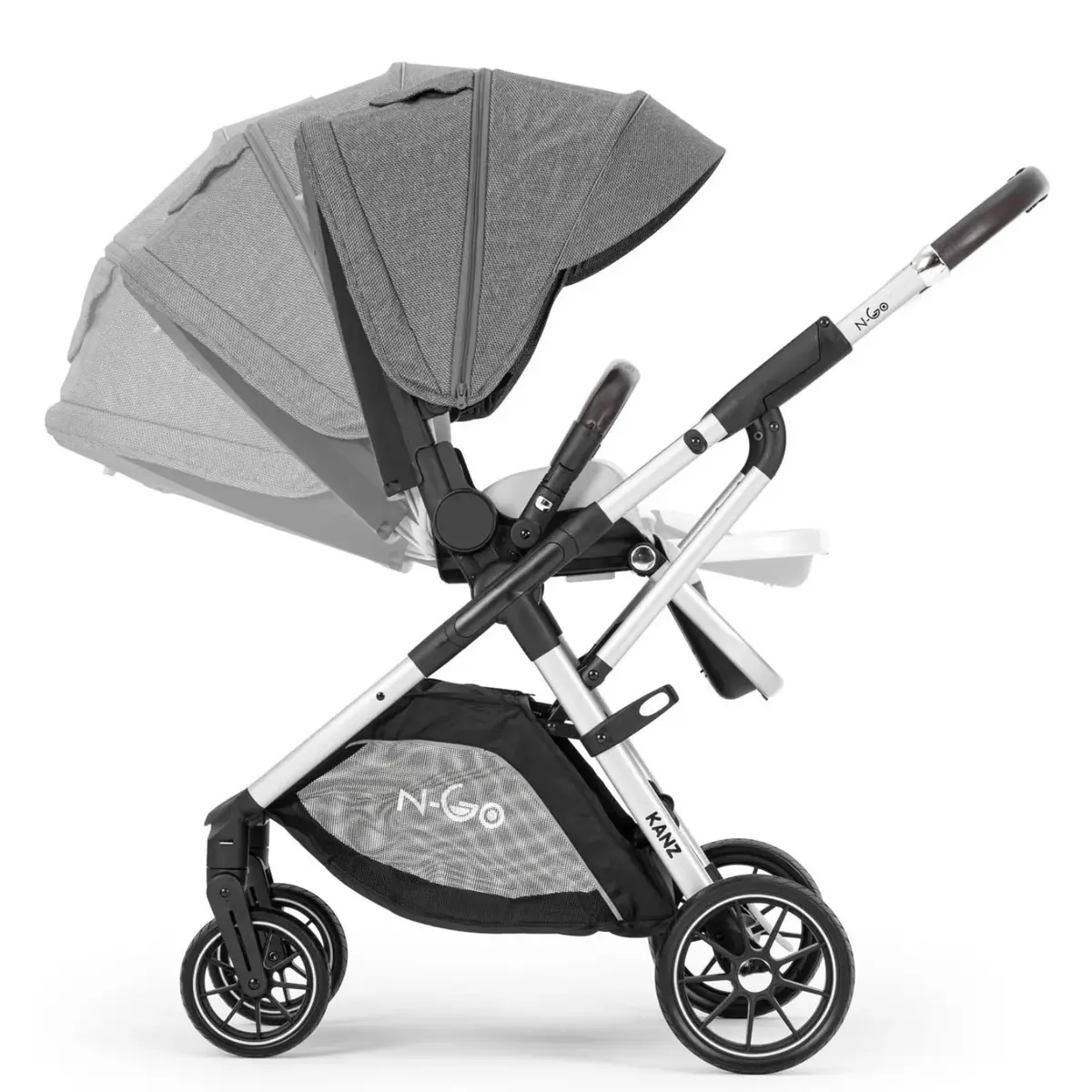 Kanz N-Go Travel Sistem Bebek Arabası Gri