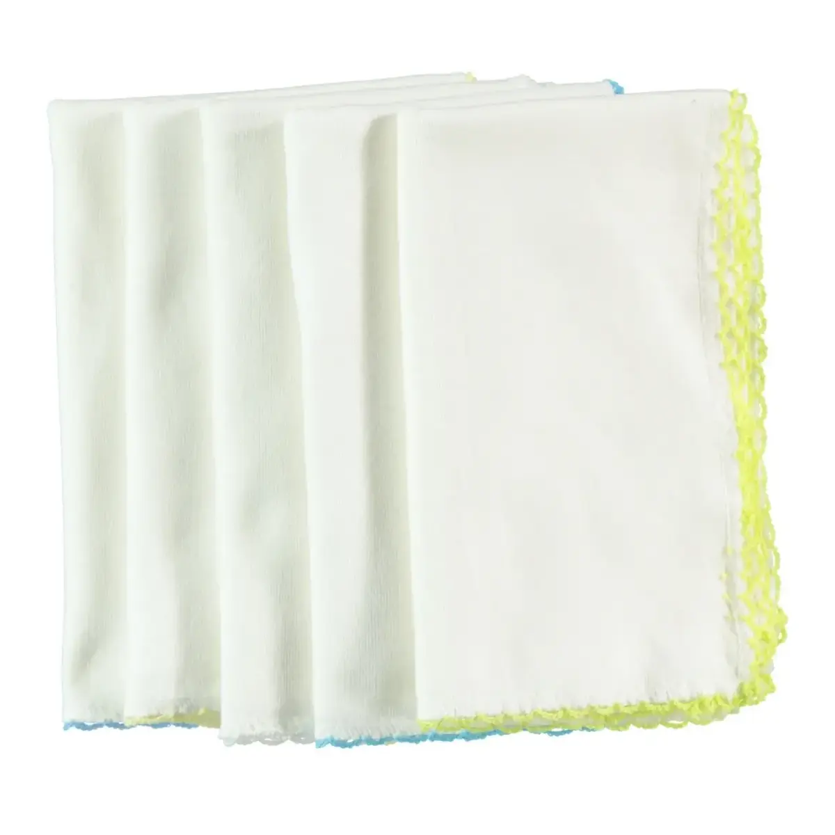 Mini Damla Ağız Bezi 10lu 20x30cm Mavi