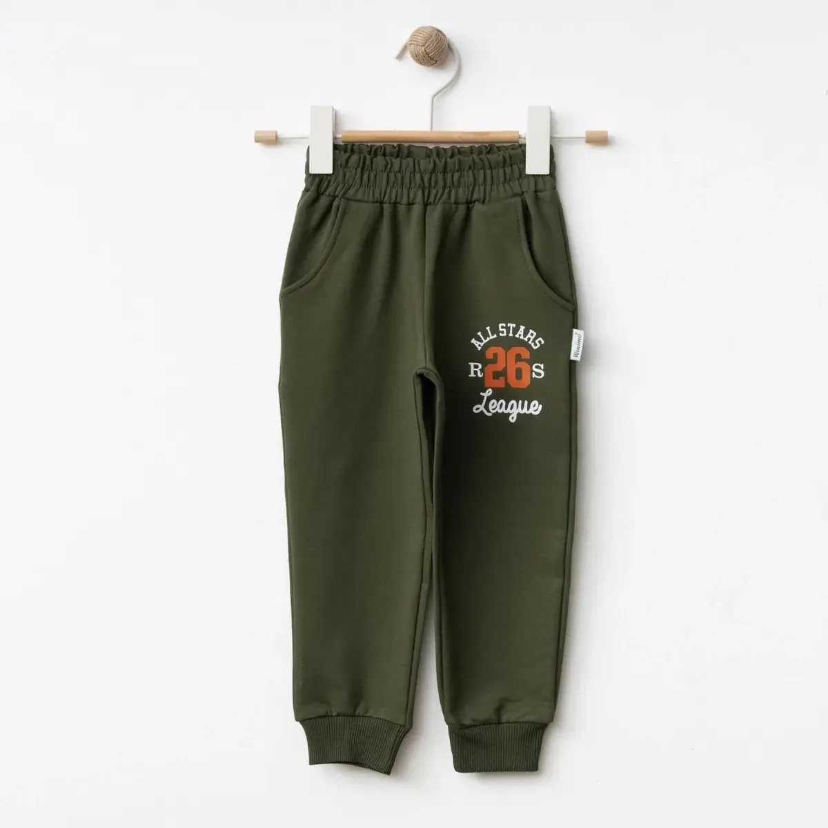 Winimo Çocuk Eşofman Altı Stars 26 Baskılı Haki Winimo Çocuk Eşofman Altı Stars 26 Baskılı Haki