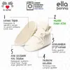 Ella Bonna Patik Pamuk Organik Cotton Bej