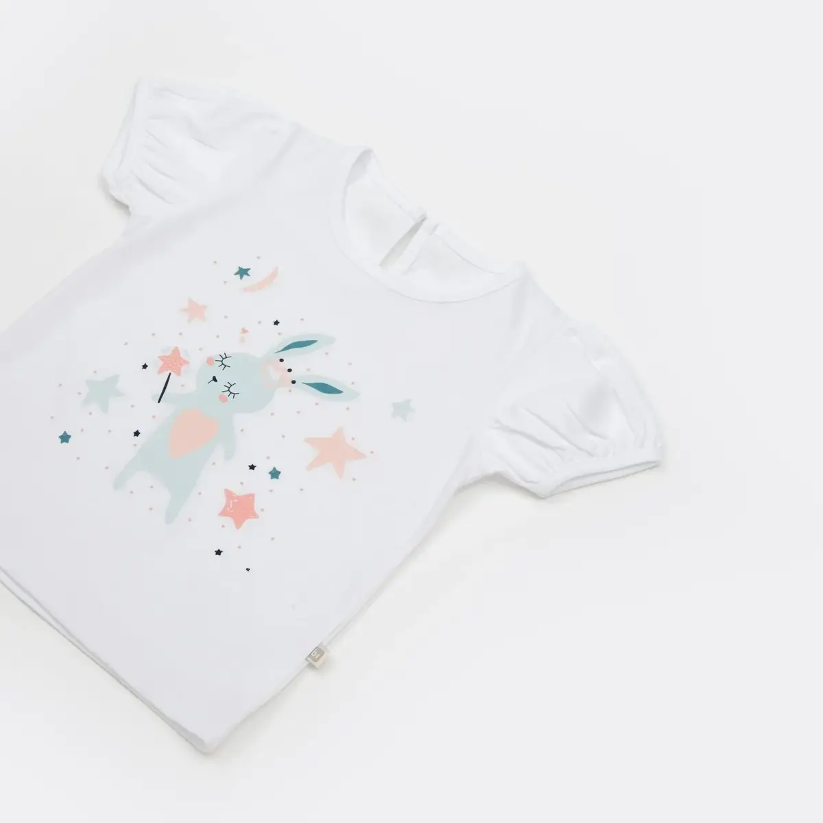 Bibaby 2li Takım Şortlu Cute Magic Bunny Pembe