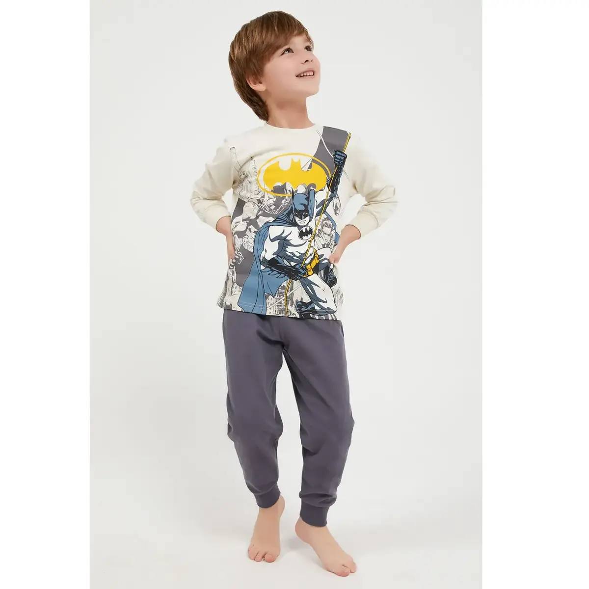RolyPoly Batman Pijama Takımı Kemik