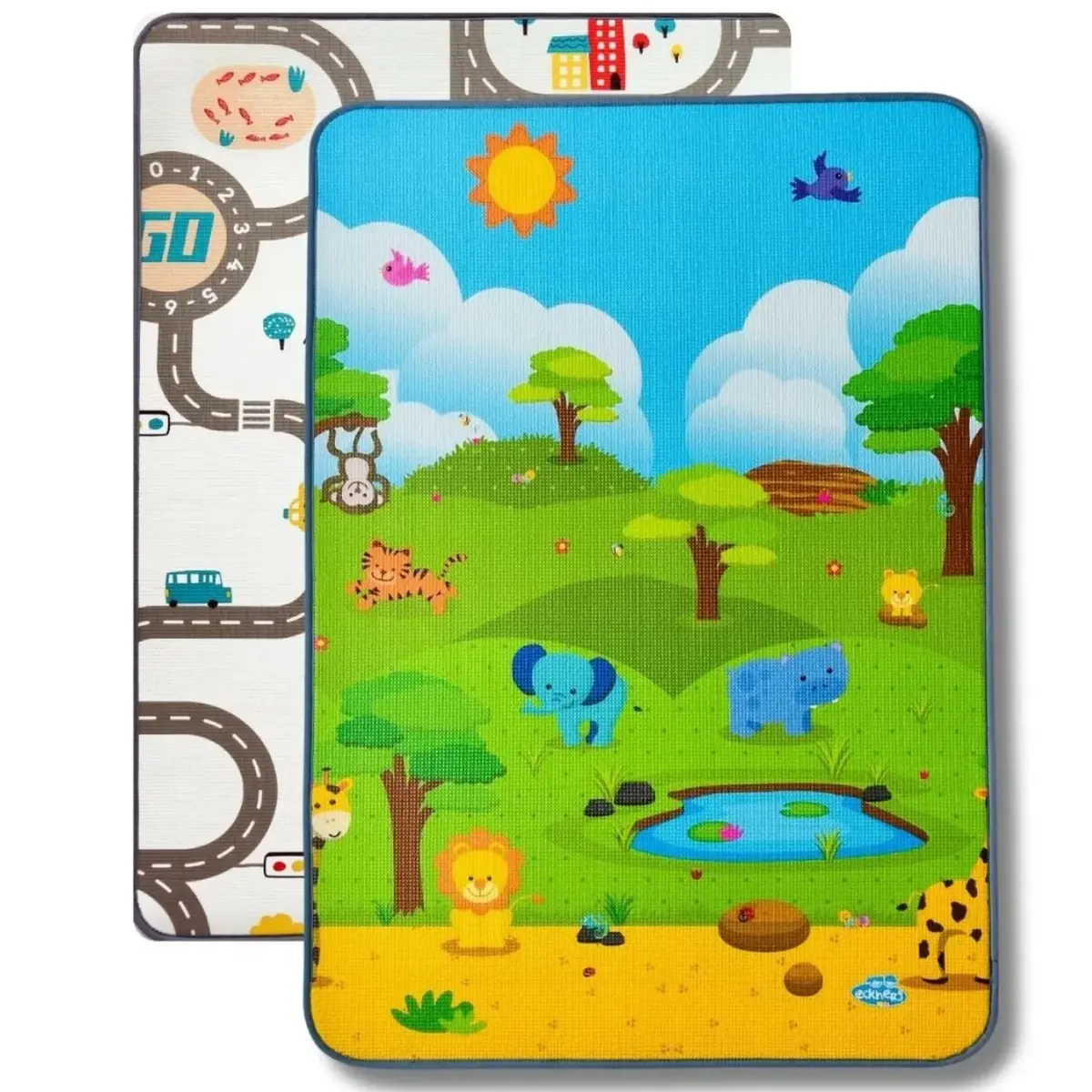 Coolmats Araba Yarışı-Hayvanat Bahçesi 140x200x1