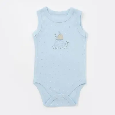 Bibaby Atlet Body Turtle Blues Mavi