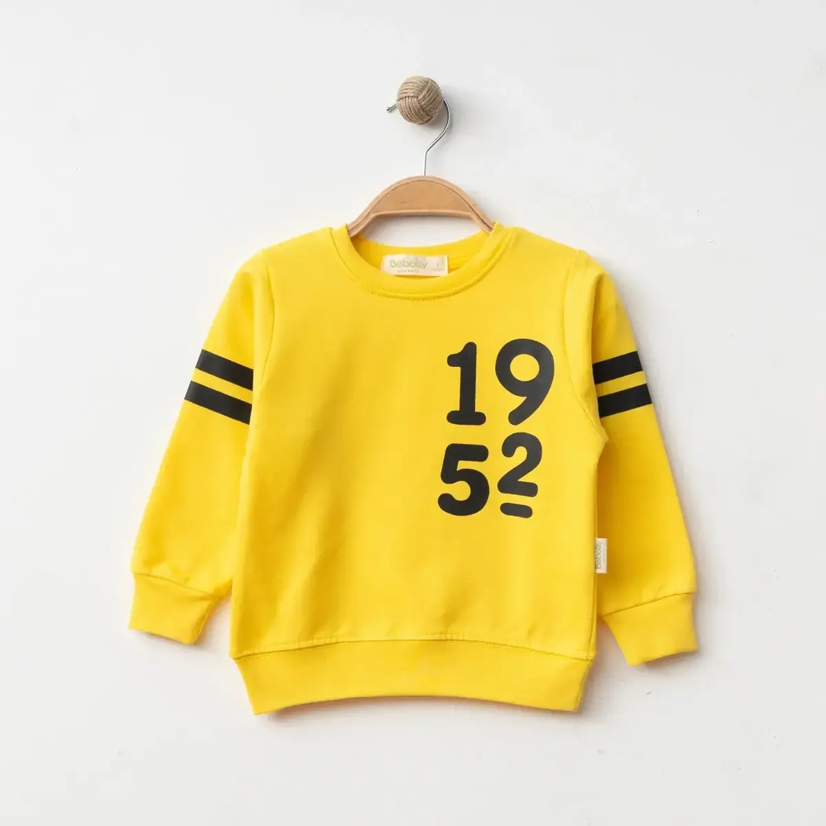 Bebolly Sweatshirt 1952 Baskılı Sarı