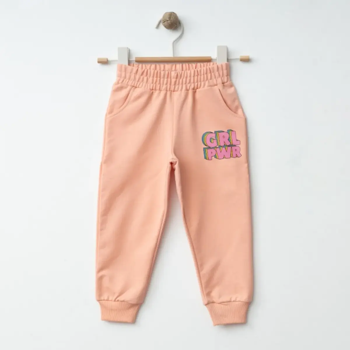 Winimo Eşofman Altı Pwr Girl Baskılı Pudra Winimo Eşofman Altı Pwr Girl Baskılı Pudra